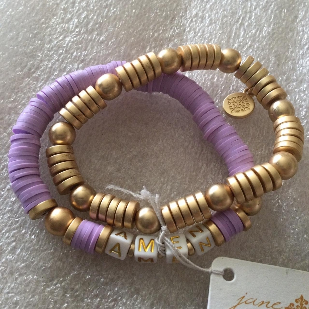 Amen Jane Marie stretch bracelet set